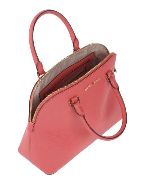 michael kors soft leather pink purse|Michael Kors tan bag.